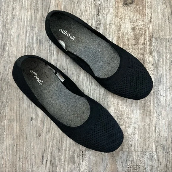 SOLD Allbirds Black Tree Blazer Flats - Picture 3 of 7